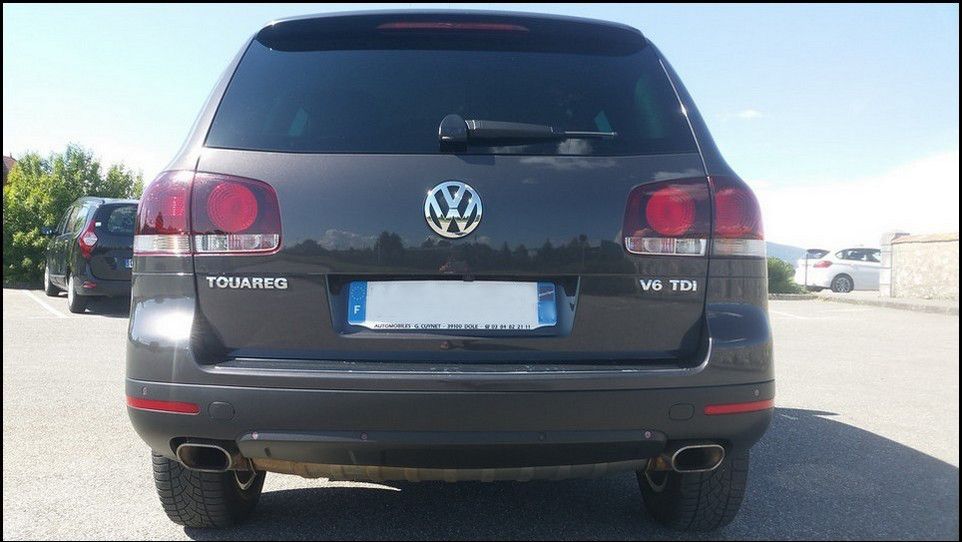 Volkswagen Touareg vue arrière coffre