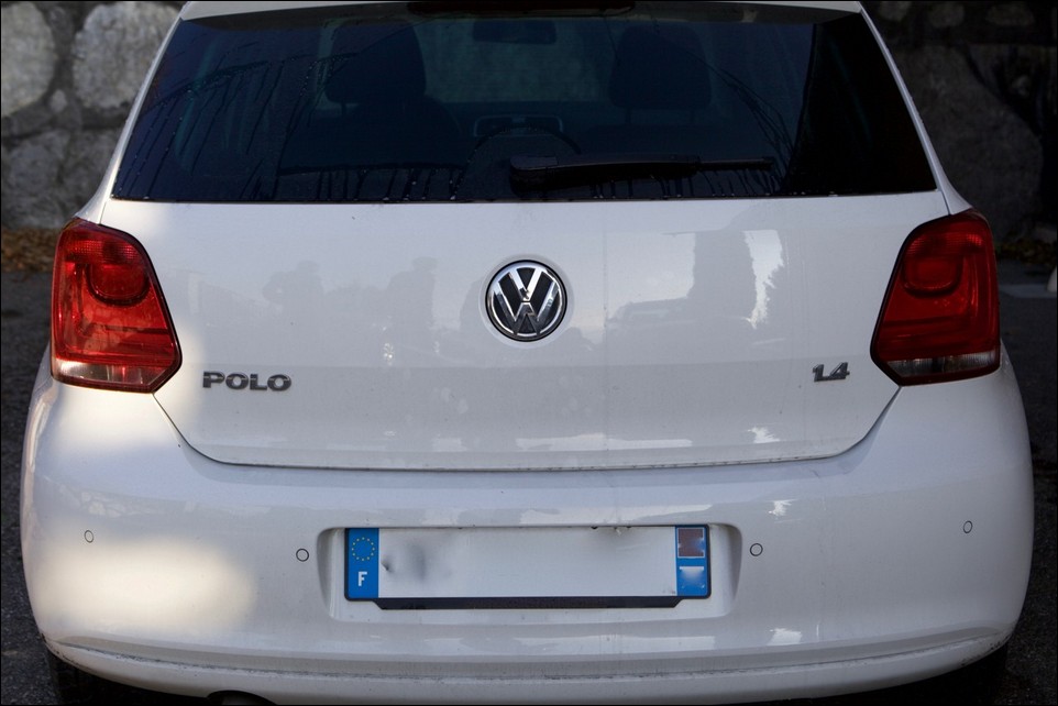 Volkswagen Polo face arrière